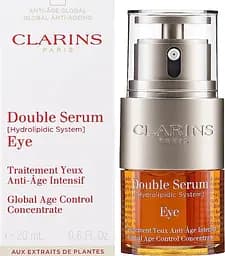 Сыворотка двойного действия для зоны вокруг глаз 20 мл Clarins Double Serum Eye