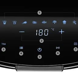 Аерофритюрниця Mozano Active Fryer Silver - мініатюра 3