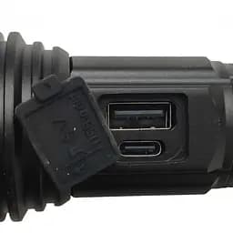 Ліхтар ручний акумуляторний Arexes BL-2207-GT-100 з функцією powerbank акумулятор 18650 - мініатюра 5