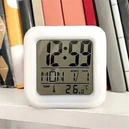 Годинник UFT Clock kub Colour Changing з термометром хамелеон - мініатюра 7
