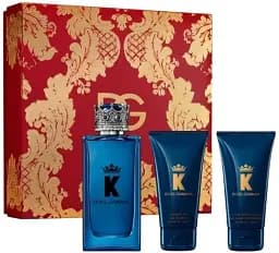 Набор Dolce Gabbana K 100 мл парфюмированная вода, 50 мл бальзам после бритья, 50 мл гель для душа