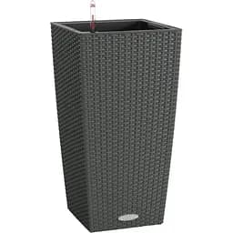 Вазон Lechuza Cubico Cottage 30 граніт (15222)