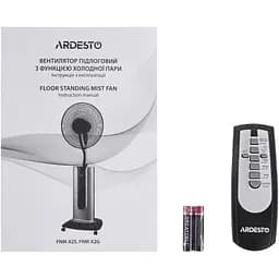 Вентилятор Ardesto підлоговий 47 см 100 Вт з пультом д/у чорно-сірий (FNM-X2S) - мініатюра 21