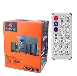 Комп'ютерні колонки 2.1 Kisonli TM6000U, Bluetooth, AUX, 5W+2x3W - мініатюра 7