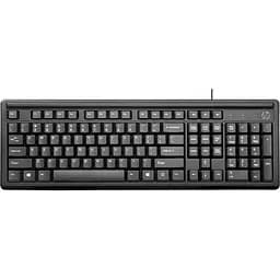 Проводная клавиатура HP 100, черная