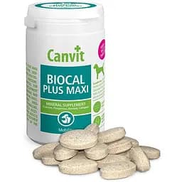 Canvit BIOCAL PLUS Maxi Dog 230 г (76 табл) - мінеральна добавка для собак великих порід