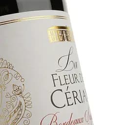 Вино Maison Bouey La Fleur de Cerian червоне сухе 0.75 л - мініатюра 3