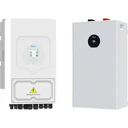 Система зберігання енергії Deye SUN-5K-SG03 5kW + АКБ SE-F16-C 16kWh (51.2V/314Ah/16076Wh) [158998]