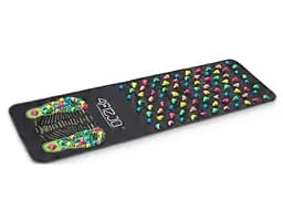 Коврик ортопедический 4FIZJO 120 x 35 см с камнями для массажа ног Black (P-5905973403160)