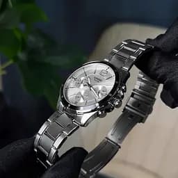 Чоловічий годинник Casio MTP-1374D-7A Сріблястий ( AT1141-0255 ) - мініатюра 9