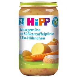 Органическое Пюре НИРР Овощное с Бататом и Курицей 250 г