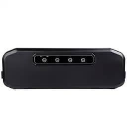 Вакууматор бытовой Yiwu для сухих и влажных продуктов 400 Вт вакуумный упаковщик 4 режима работы + 10 пакетов Черный HP-11-17B