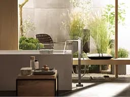 Змішувач Hansgrohe Metropol для ванни підлоговий Brushed Bronze 32532140 Бронза - мініатюра 4