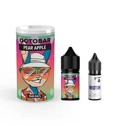 Набор компонентов для самозамеса солевой заправки Octobar NFT Pear Apple 30 мл 50 мг Груша Яблоко (11256)
