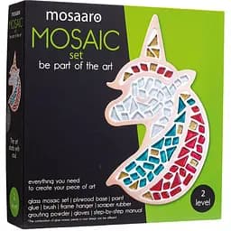 Стеклянная мозаика Mosaaro Единорог (MA2002)