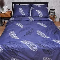 Підковдра Moon&Star Мікросатин Premium Night Feathers Двоспальна 175x210 см - мініатюра 2