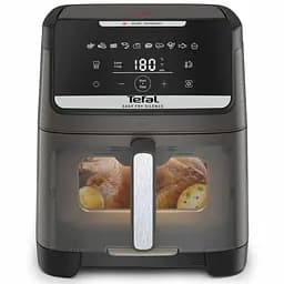 Tefal Мультипіч Tefal Easy Fry Silence XXL, 1800Вт, чаша-7, сенсорне керув., 10 програм, з віконцем, пластик, темно-сірий