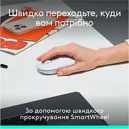 Комплект (клавіатура + миша) Logitech POP Icon Combo Bluetooth UA Off-White (920-013141) [121101] - мініатюра 8