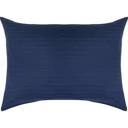 Наволочка на молнии Good-Dream страйп-сатин Dark Blu 60 x 60 см Темно-синяя (GDPCSSDB6060)