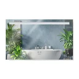 Дзеркало Kroner KRP Spiegel HR5 - 8060 з LED-підсвічуванням та антизапітнінням CV030037, Білий