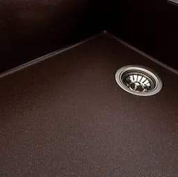 Кухонна мийка Platinum 8650 DIAMOND матова мокко (SP000039167) - мініатюра 3