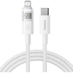 Кабель Baseus Display 2 Fast Charging Data Cable USB-C to iP 20W 2 м Белый
