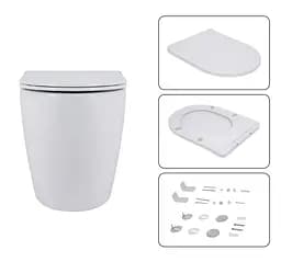 Набір Q-tap Nest 4 в 1 підвісний унітаз Robin Ultra Quiet 520x365x365 + комплект інсталяції QT13332381AW47501 - мініатюра 6
