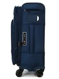 Валіза маленька Airtex 829 поліестер TSA замок USB-порт Темно-синій - мініатюра 6