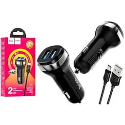 Зарядний пристрій Hoco Z40 Type-C 2 x USB/2.4 A