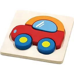 Деревянный мини-пазл Viga Toys Машинка (50172)