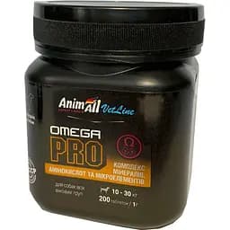Витаминная добавка AnimAll VetLine Omega PRO для средних пород собак 200 таблеток