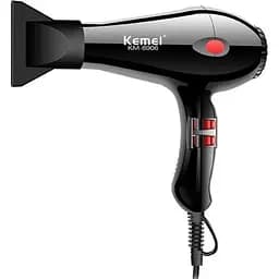 Фен для сушіння та укладання волосся Kemei KM-8906 3000 Вт з іонізацією