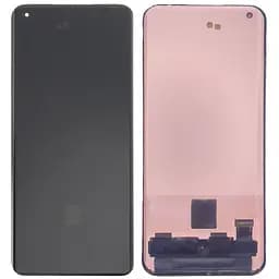 Дисплей Xiaomi Mi 11 чорний, Amoled, оригінал PRC