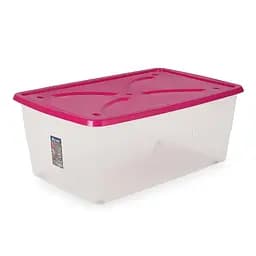 Контейнер для зберігання Light середній 40x60x29h, 45 л червоний