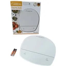 Настільні кухонні електронні ваги Lexical LKS-4301 для зважування продуктів до 5 кг