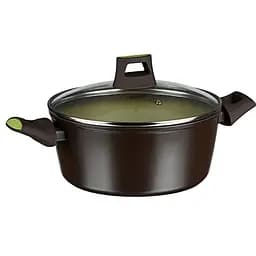 Кастрюля Ardesto Avocado, со стеклянной крышкой, 3,5 л, зеленый (AR2535CA)