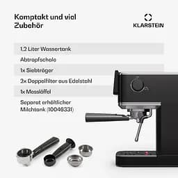 Кавоварка Klarstein SteelPresso Slim Touch (10046330) - мініатюра 6