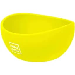 Миска для котів та малих порід собак Waudog Silicone, 250 мл, жовта - мініатюра 2