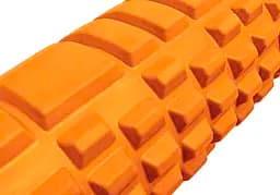 Масажний ролер EasyFit Grid Roller 60 см v.3.1 помаранчевий (EF-2037-OR) - мініатюра 2