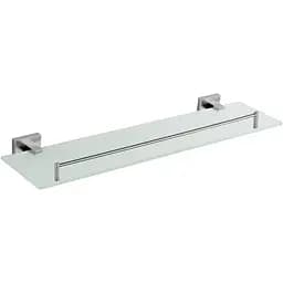 Полка стеклянная VBI Mars nickel VBI-040109NI, Никель