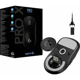 Миша комп'ютерна Logitech G Pro X Superlight Wireless Black (910-005880, 910-005882) - мініатюра 2