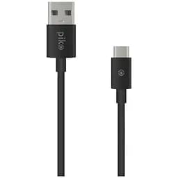 Кабель Piko CB-UT12 USB Type-C 2м Black