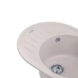 Кухонна мийка гранітна Kroner KRP Komposit COL-6250 CV027414, Береза - мініатюра 4