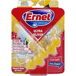 Туалетний блок Ernet Ultra Hygiene лимон 50 г 