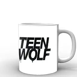 Кухоль GeekLand Вовченя Teen Wolf Вовченя чорний напис TW.02.028.268 330 мл білий - мініатюра 3