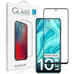 Стекло защитное ACCLAB Full Glue Xiaomi Redmi Note 10 Lite Black (1283126517938)