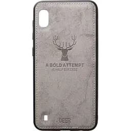 Чохол-накладка Toto Deer Shell With Leather Effect Case Samsung Galaxy A10 Grey