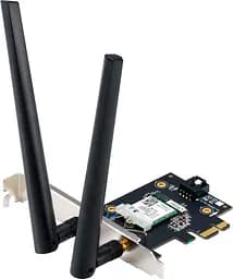 Адаптер Asus PCE-BE6500 WiFi 7 + Bluetooth 5.4 до 2882 Mbps 2 зовнішні антени - мініатюра 2