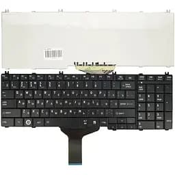 Клавіатура для ноутбука Toshiba Satellite C650 C655 L650 L655 C660 L670 L675 RU (23C13 US)
