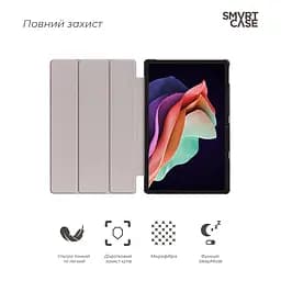 Чохол-книжка на планшет Lenovo Tab P11 (2nd Gen), Smart Case, black, підставка для планшета 11.5 , шкіряний, мікрофібра, на магніті, ArmorStandart (ARM64129) - мініатюра 3